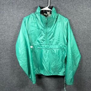 VTG Nike Men's Windbreaker Jacket Teal Pullover Half Zip Size Medium